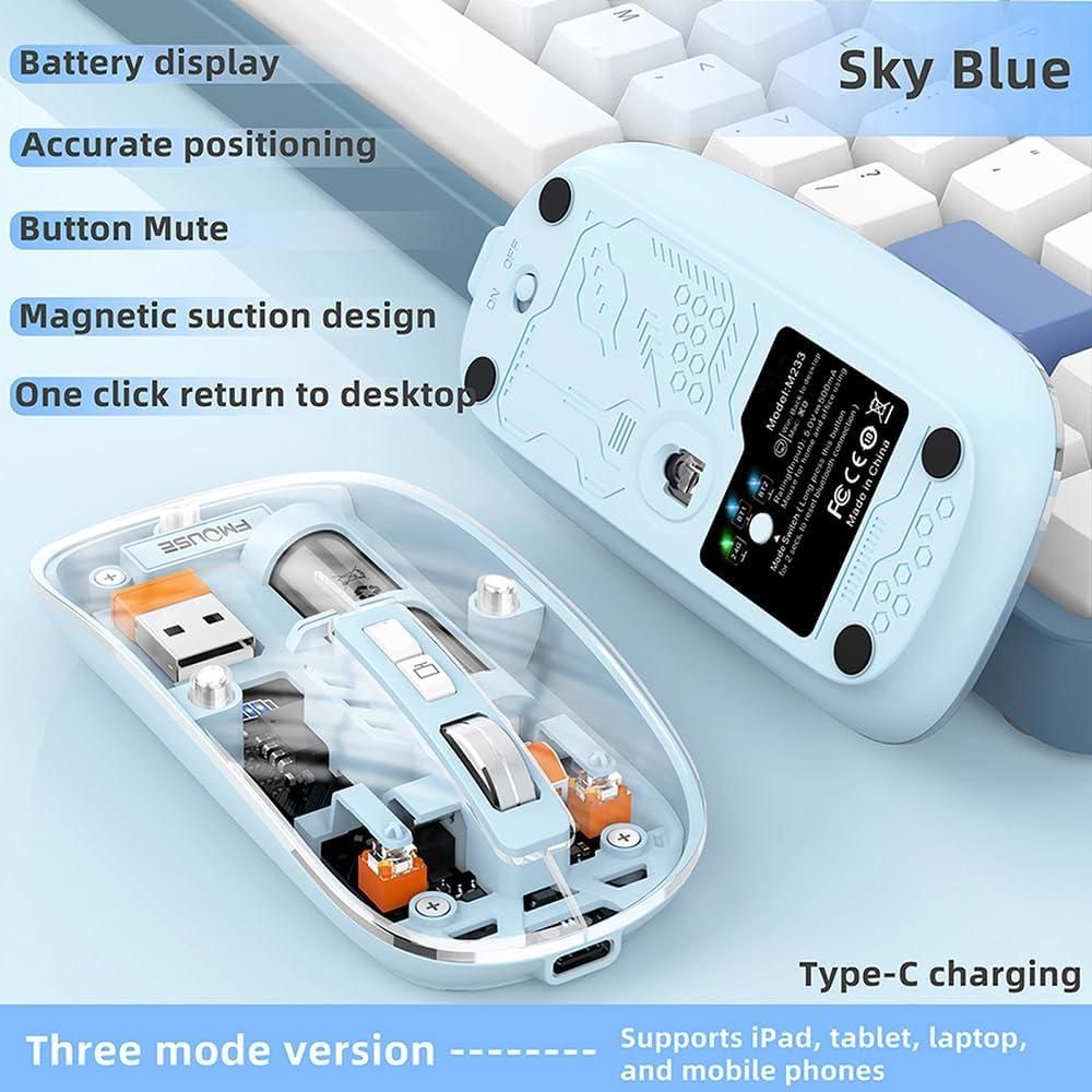 CrystalClick™ Wireless Mouse