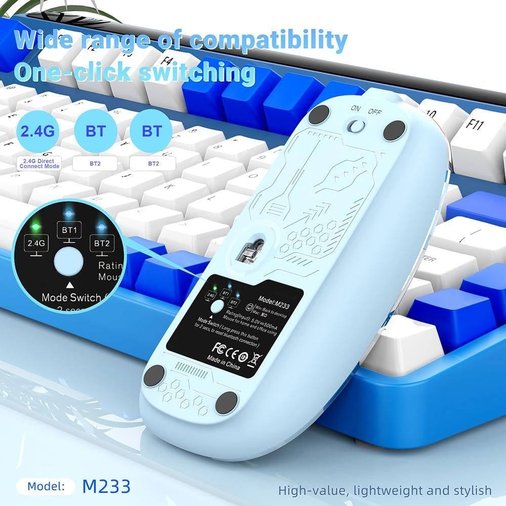CrystalClick™ Wireless Mouse